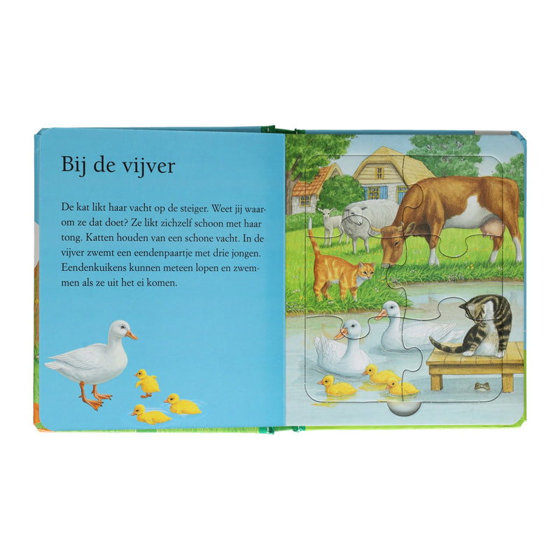 Load image into Gallery viewer, Wins holland puzzelboek boerderij
