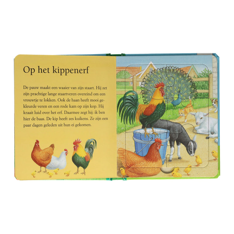 Load image into Gallery viewer, Wins holland puzzelboek boerderij
