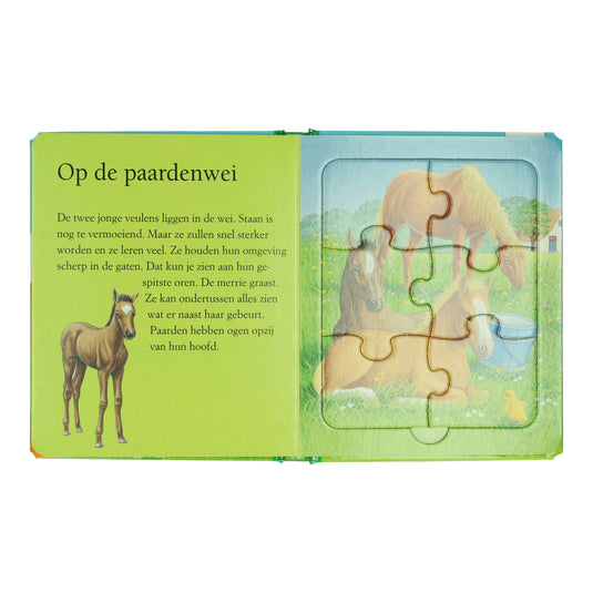 Wins holland puzzelboek boerderij - 5 legpuzzels