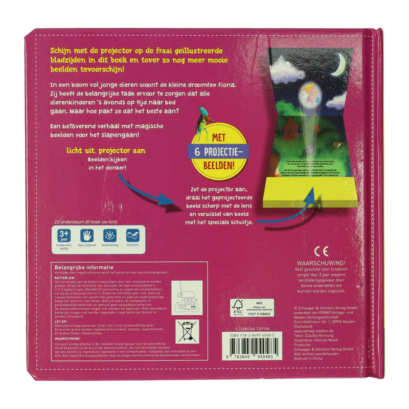 Load image into Gallery viewer, Wins holland mijn projectorboek fiona en het slaapzand

