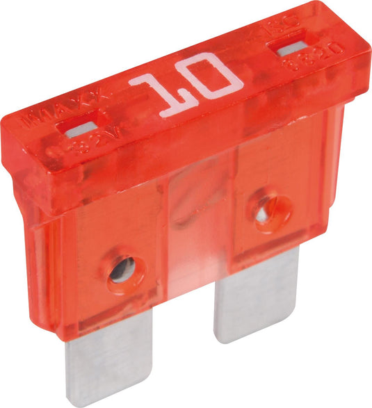 Herth+buss zekering platte stekker ato flat plug-in. 10a blister pack of 5 pieces