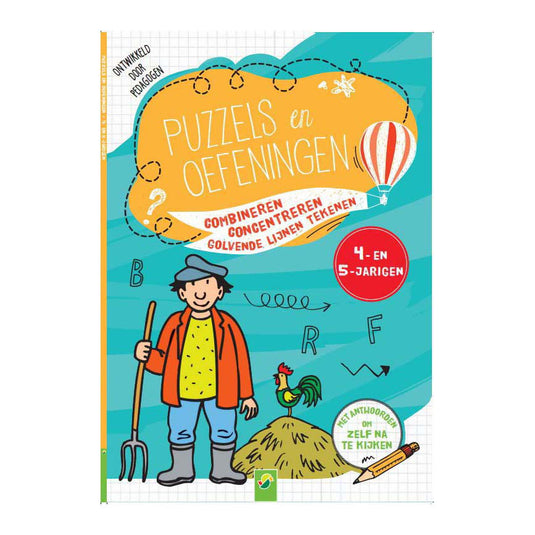 Wins holland puzzels en oefeningen - 4-5 jaar