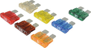 Herth+buss flachstecksicherungssortiment ato fuse set ato 7 pcs. 5-30 a