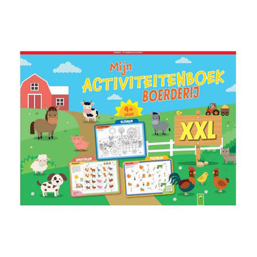 Wins holland mijn activiteitenboek xxl boerderij - kleurplaten en puzzels