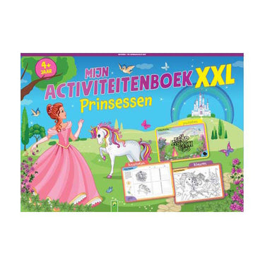 Wins holland mijn activiteitenboek xxl prinsessen - kleurplaten en puzzels