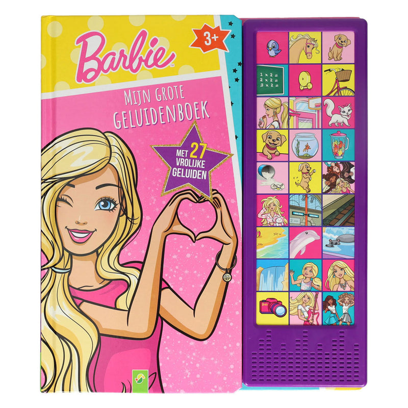 Load image into Gallery viewer, Wins holland mijn grote geluidenboek barbie - met 27 geluiden
