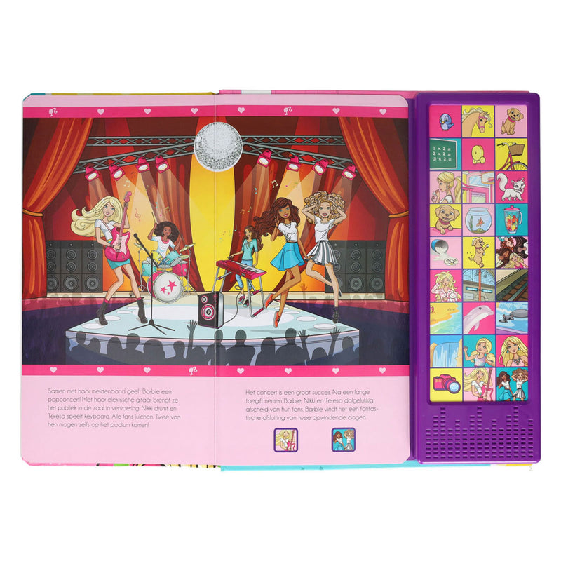 Load image into Gallery viewer, Wins holland mijn grote geluidenboek barbie - met 27 geluiden
