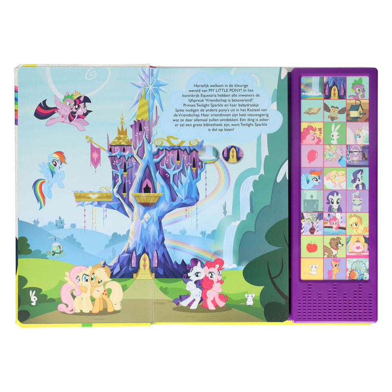 Load image into Gallery viewer, Wins holland mijn grote geluidenboek my little pony - met 27 geluiden

