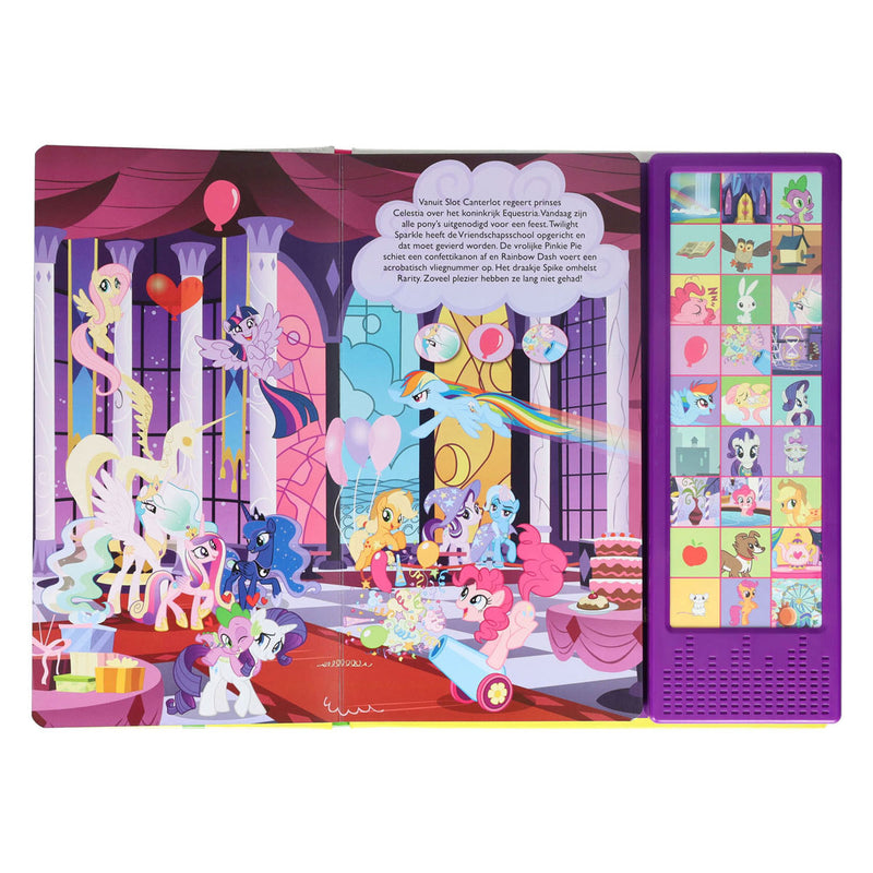Load image into Gallery viewer, Wins holland mijn grote geluidenboek my little pony - met 27 geluiden
