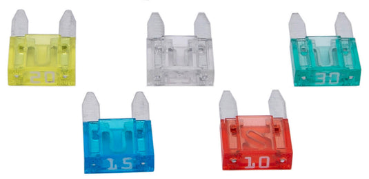 Dresselhaus assortiment zekeringen sb-mix 8 - 9 flat plug-in fuse sb-mix mini 10-30a 5st. blister