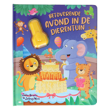 Wins holland kartonboek met zaklamp dierentuin - 3jr.