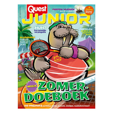 Boek specials nederland bv quest junior vakantieboek 2024