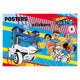 Boek specials nederland bv hot wheels posterboek om te kleuren met stickers