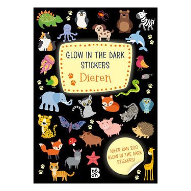 Wins holland glow in the dark stickers dieren