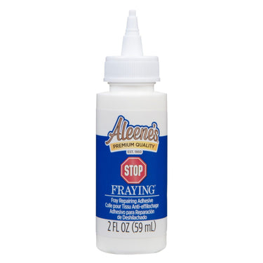 Aleene's • stop fraying permanent fabric glue 59ml