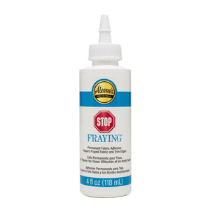 Aleene's • stop fraying permanent fabric glue 118ml
