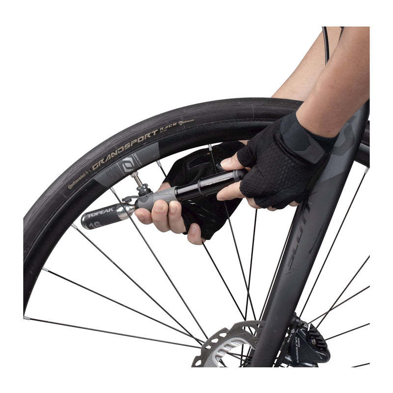 Load image into Gallery viewer, Topeak minipomp Hybrid Rocket HP Mini zwart
