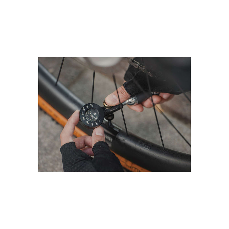 Load image into Gallery viewer, Topeak airbooster g+ co2-pumpe mit manometer
