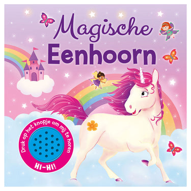 Rebo publishers magische eenhoorn met geluidsknop