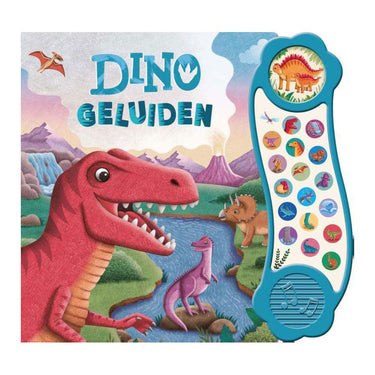Rebo publishers dinogeluiden boek - 18 geluiden