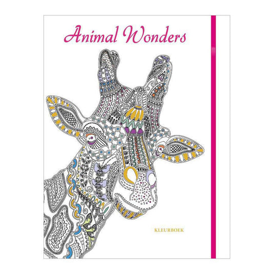 Rebo publishers animal wonders - kleurboek