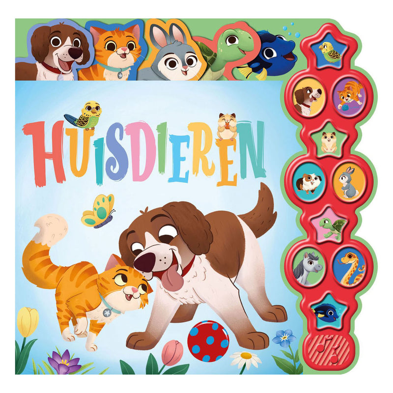 Load image into Gallery viewer, Rebo publishers huisdieren - 10 geluidenboek
