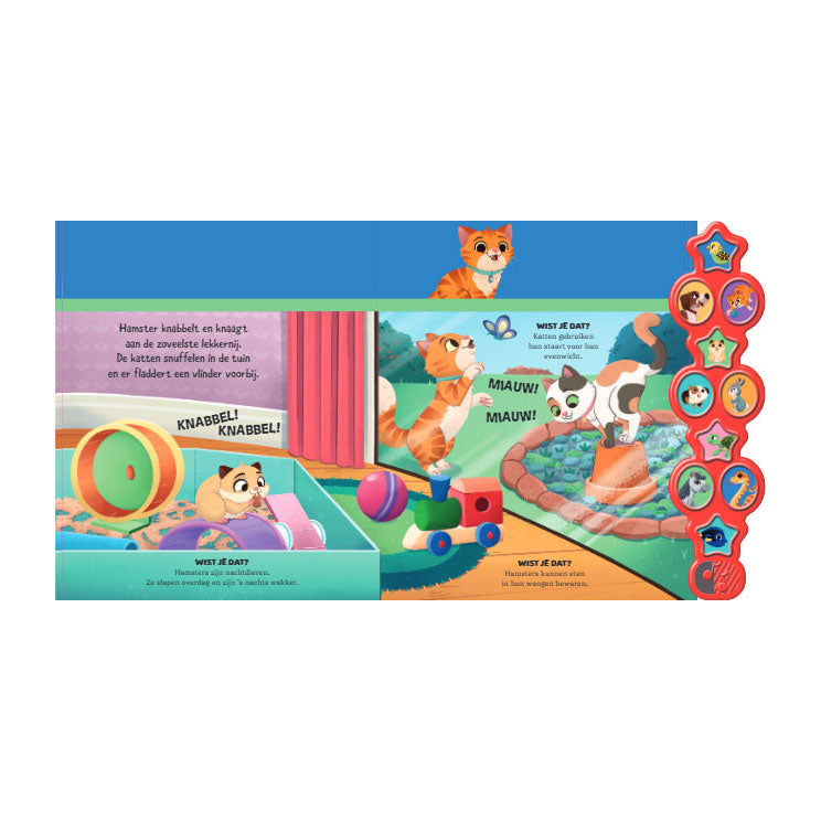 Load image into Gallery viewer, Rebo publishers huisdieren - 10 geluidenboek
