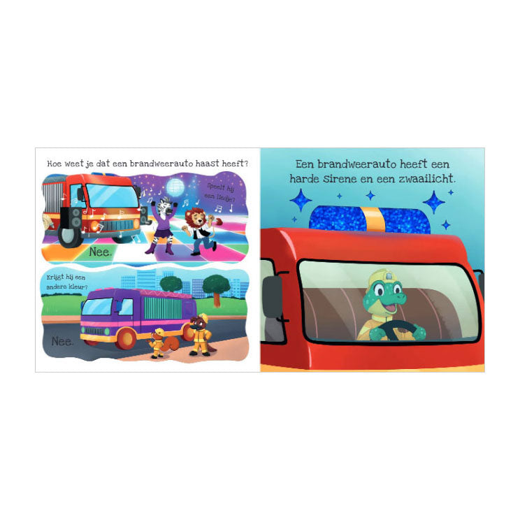 Load image into Gallery viewer, Rebo publishers wat doet een brandweerauto? - wat doet ...? - voelboek
