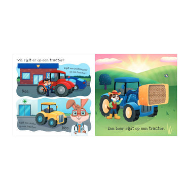 Rebo publishers wat doet een tractor? - wat doet ...? - voelboek