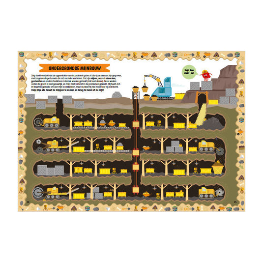 Rebo publishers geologie - gek op wetenschap met 100+ stickers