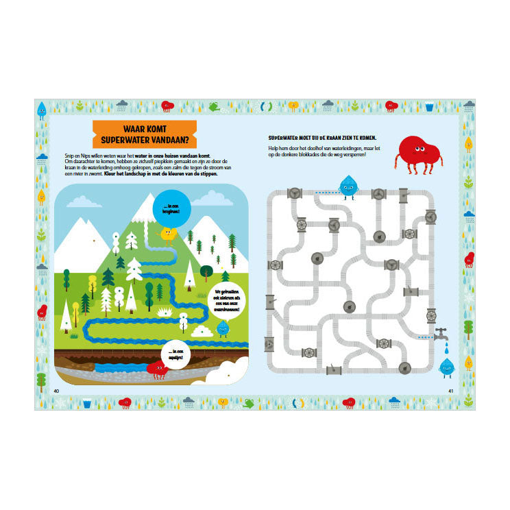 Load image into Gallery viewer, Rebo publishers water - gek op wetenschap met 100+ stickers
