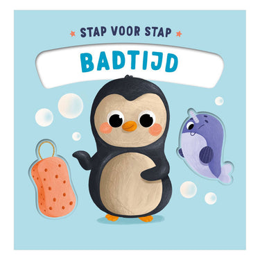 Rebo publishers badtijd - stap voor stap kartonboekje