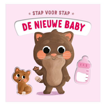 Rebo publishers de nieuwe baby - stap voor stap kartonboekje