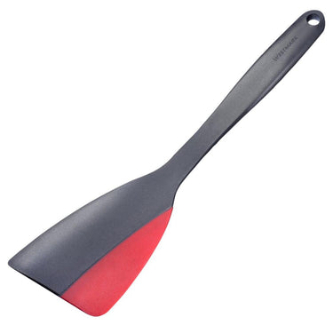 Westmark spatel schraper met siliconen rand, lengte: 31 cm, kunststof siliconen, flexi, zwart rood, 15702270