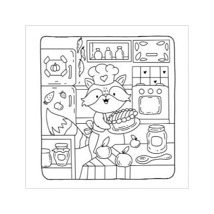 Load image into Gallery viewer, Rebo publishers cozy autumn - cute cozy coloring. 6+
