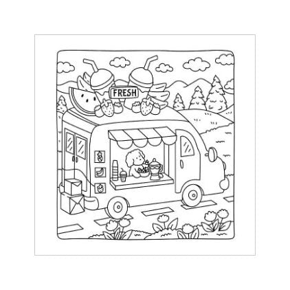 Load image into Gallery viewer, Rebo publishers cute shop - cute cozy coloring. 6+
