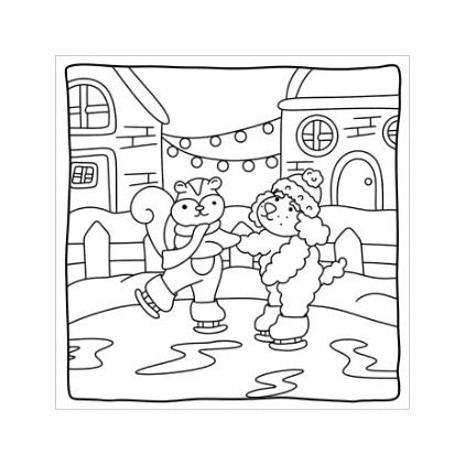 Rebo publishers winter glow - comfy cosy kleurboek