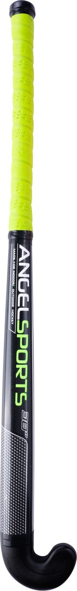 Engelhart hockeystick 30” – kunststof straathockeystick groen – slijtvaste indoor outdoor hockey stick – voor recreatief gebruik –