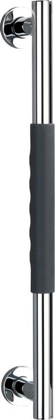 Wenko wandgreep secura 50cm rvs met anti-slip softtouch handvat - veiligheidsgreep - wandbeugel - badgreep - belastbaarheid max. 120 kg - tüv getest, gekeurd en gecertificeerd