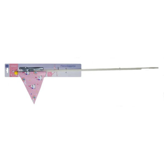 Beveiligingsvlag Pexkids Unicorn Pink met eenhoornprint
