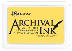 Ranger ink ranger • archival ink pad chrome yellow