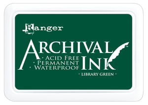 Ranger ink ranger • archival ink pad library green