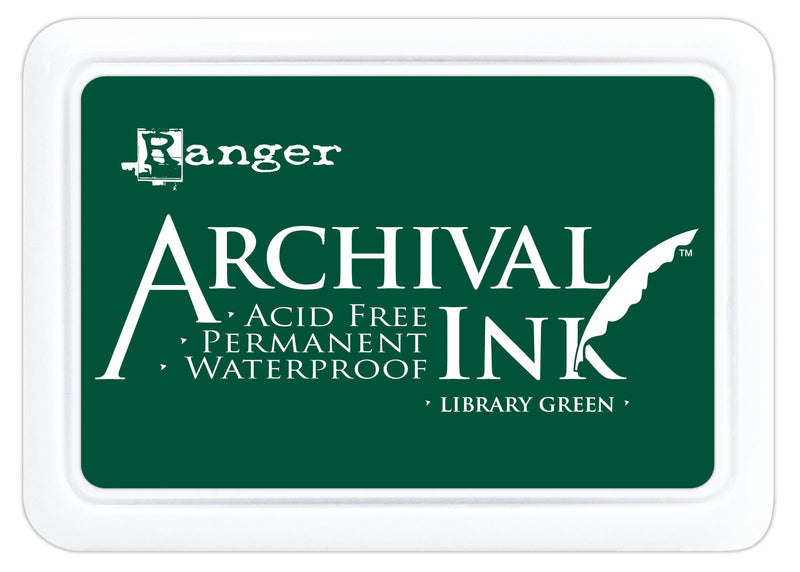 Load image into Gallery viewer, Ranger ink ranger • archival ink pad library green
