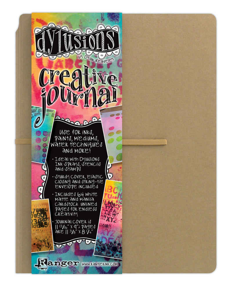 Load image into Gallery viewer, Ranger ink ranger • dylusions creative journal large 23x30cm bruin
