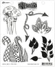Ranger ink ranger • dylusions cling stamp doodle parts