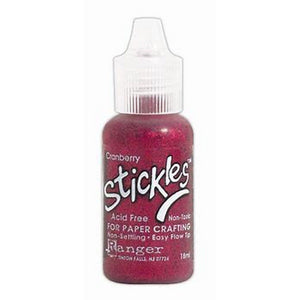 Ranger ink ranger • stickles cranberry