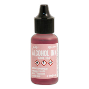 Ranger ink ranger • tim holtz alcohol ink shell pink 14ml