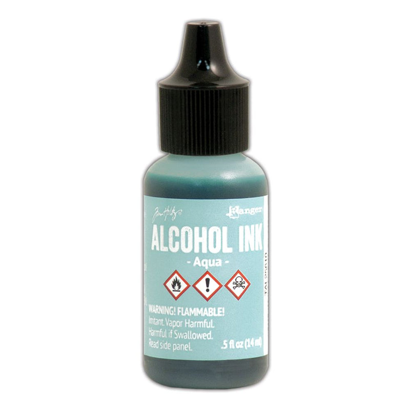 Load image into Gallery viewer, Ranger ink ranger • tim holtz alcohol ink aqua 14ml
