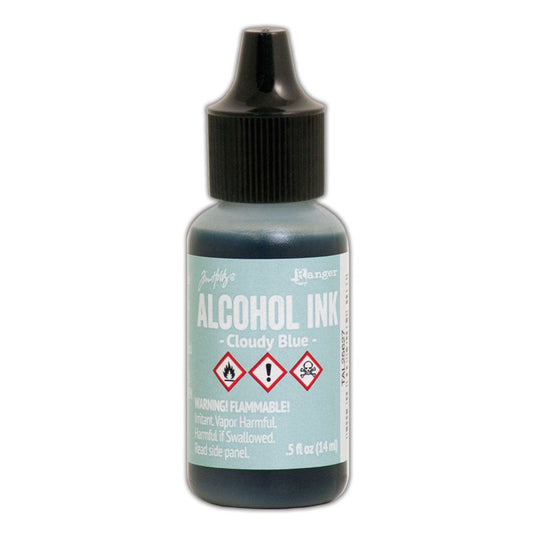 Ranger ink ranger • tim holtz alcohol ink cloudy blue 14ml