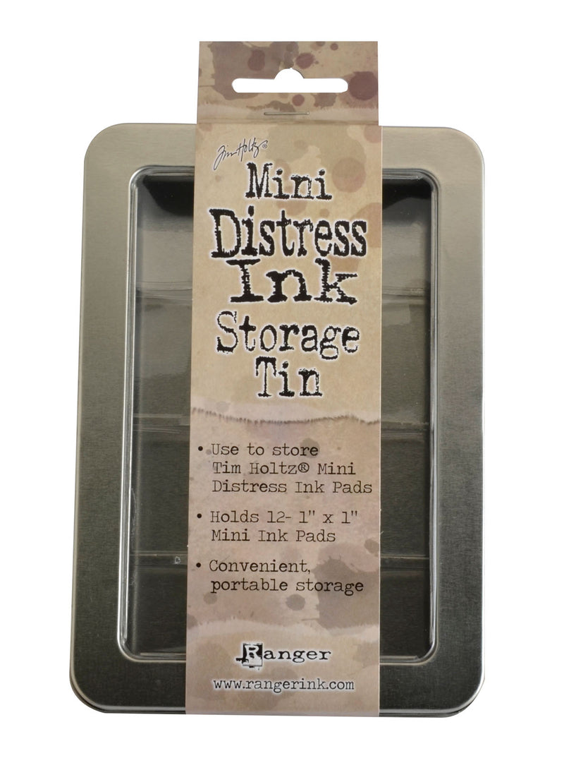 Load image into Gallery viewer, Ranger ink ranger • tim holtz mini distress ink storage tin
